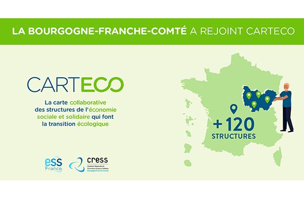120 structures référencées sur CartEco en Bourgogne-Franche-Comté