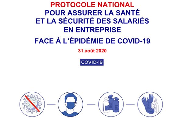 Protocole national pour la santé et la sécurité des salariés