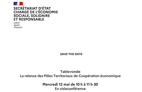 Table-ronde  La relance des Pôles Territoriaux de Coopération économique