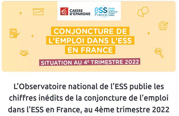 Conjoncture de l'emploi dans l’ESS en France