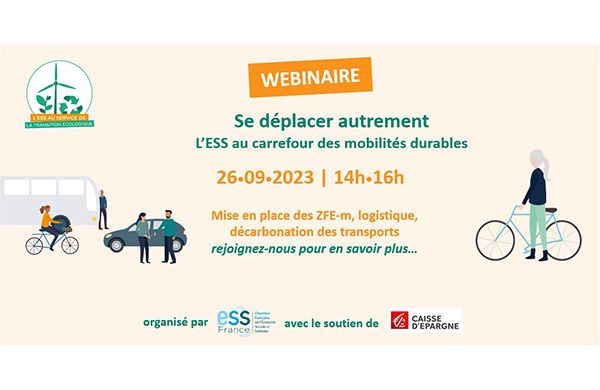 [Webinaire ESS France] Se déplacer autrement