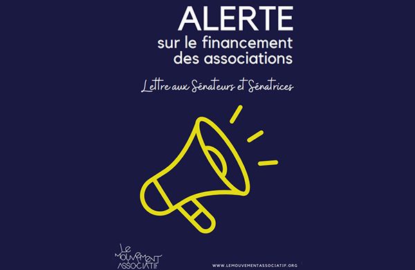 Alerte sur le financement des associations
