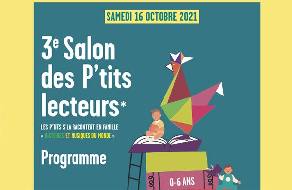 2ème Salon des P'tits Lecteurs à Nevers le 16-10-2021