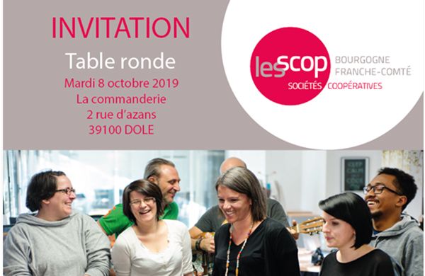 Table ronde Union Régionale des Scop et Scic 