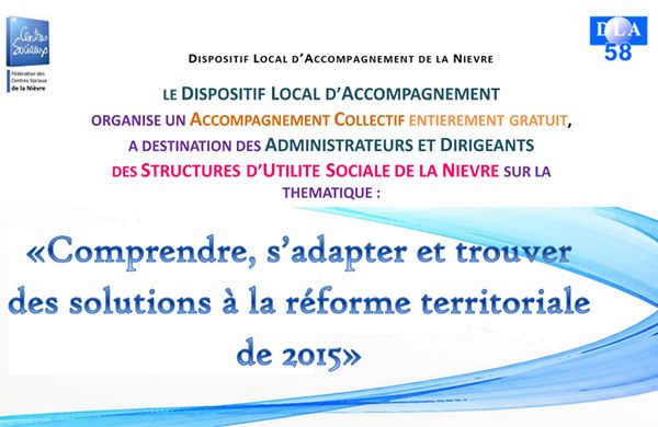 Comprendre, s’adapter et trouver des solutions à la réforme territoriale de 2015