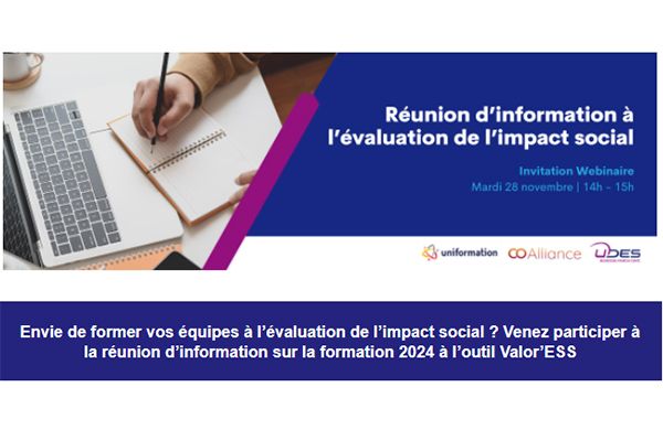 Webinaire UDES Bourgogne-Franche-Comté | Réunion d'information à l'évaluation de l'impact social