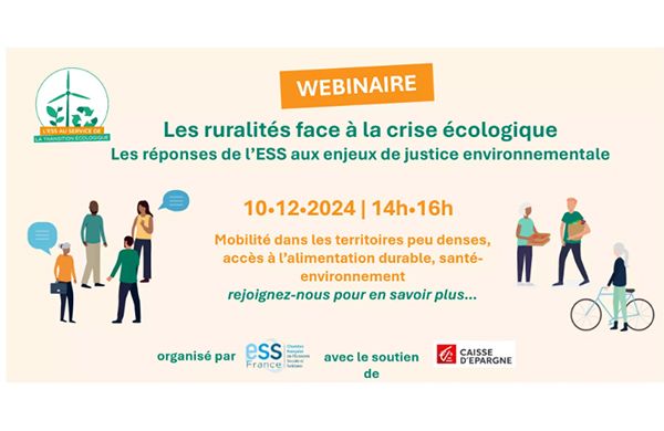 [Webinaire ESS France] Les ruralités face à la crise écologique