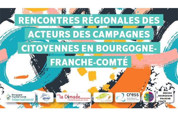 Rencontres régionales des acteurs des campagnes citoyennes en Bourgogne-Franche-Comté