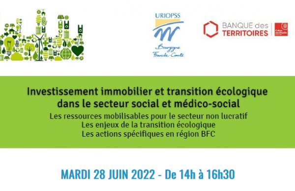 Investissement immobilier et transition écologique dans le secteur social et médico-social