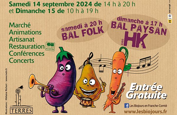 21è foire éco-bio festive Les BIO'Jours en Haute-Saône