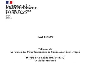 Table-ronde  La relance des Pôles Territoriaux de Coopération économique