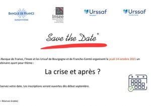 Save the date : colloque Urssaf / Insee / Banque de France