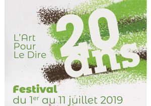 Festival des 20 ans de l'Art pour le Dire 