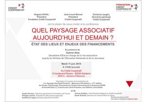 Colloque "Quel paysage associatif aujourd'hui et demain ?"