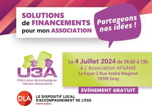 Solutions de financements pour mon Association en Haute-Saône