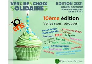 Vert(s) des Choix Solidaires  fête ses 10 ans !! 