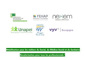 Mobilisation pour les métiers du Social, du Médico-Social et du Sanitaire – Revalorisation pour tous les professionnels !