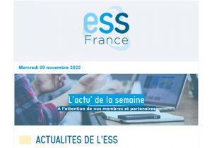 ESS France · Les actus ESS
