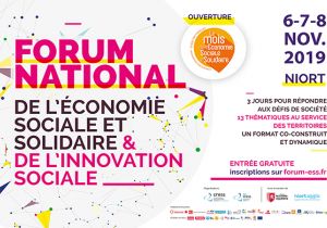 5 ème édition du Forum National de l’Economie Sociale et Solidaire et de l’Innovation Sociale ! 