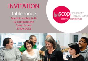 Table ronde Union Régionale des Scop et Scic 