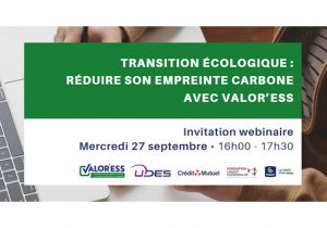 Transition écologique : Réduire son empreinte carbone avec VALOR’ESS