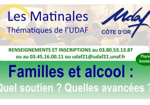 Matinale UDAF- Dépendances 21 Familles et alcool