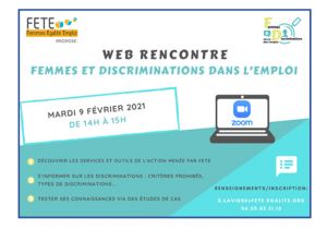 Atelier de sensibilisation aux discriminations vers et dans l'emploi