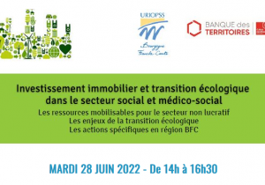 Investissement immobilier et transition écologique dans le secteur social et médico-social