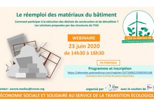 Webinaire : le réemploi des matériaux du bâtiment