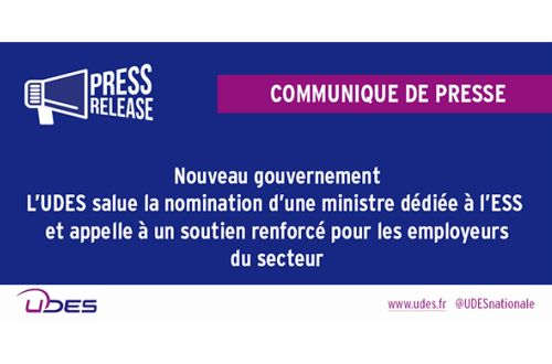 Communiqué de presse de l'UDES